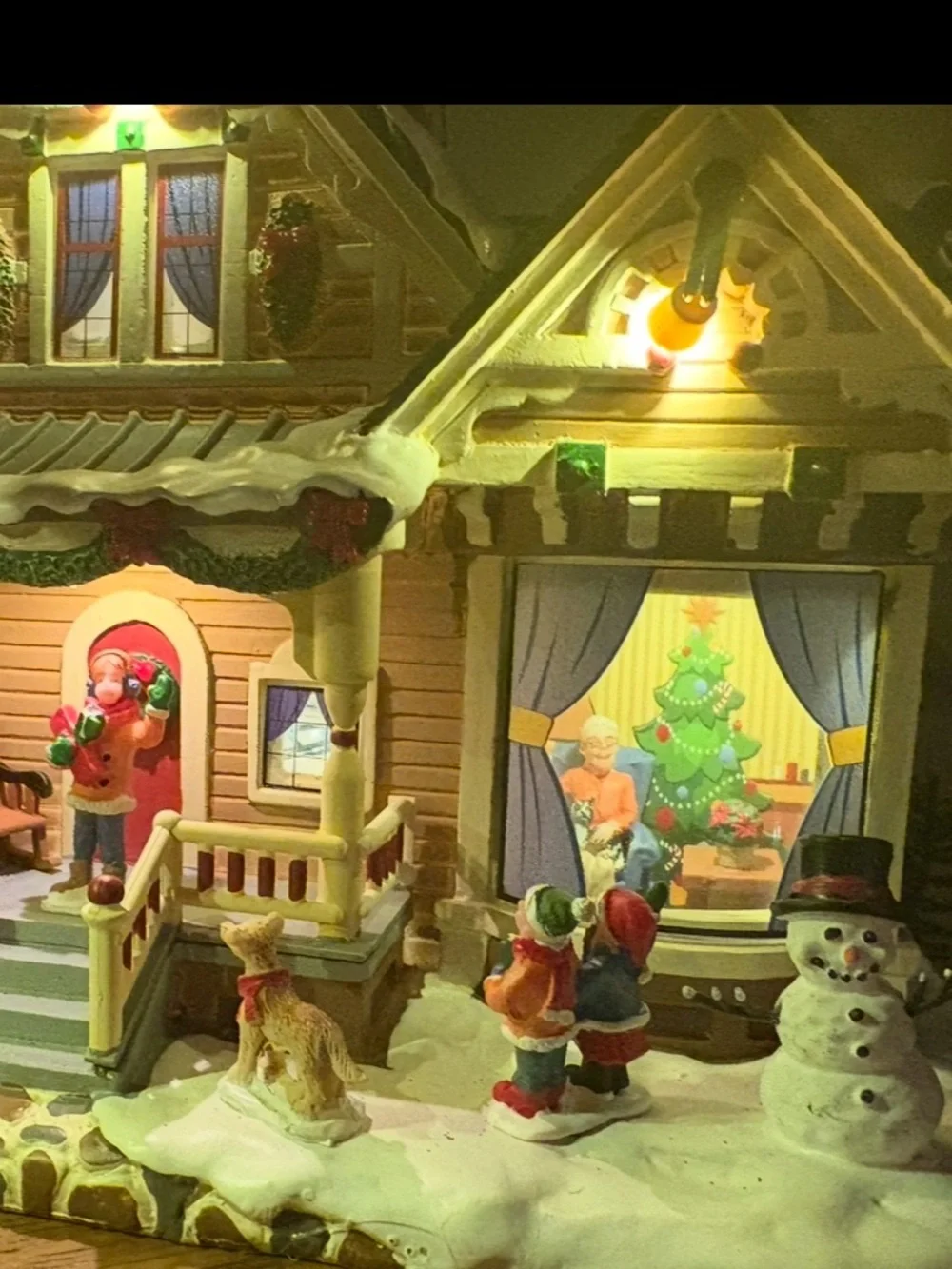Lemax christmas eve